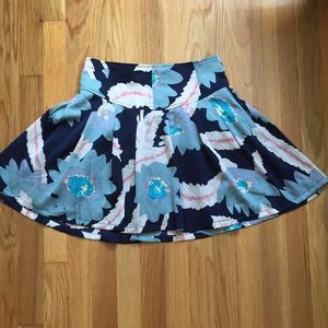 Floral free people skirt